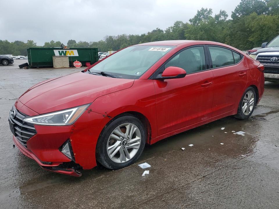 Aukcja sprzedaży 2019 Hyundai Elantra, vin: KMHD84LF1KU766215, numer aukcji: 70118766