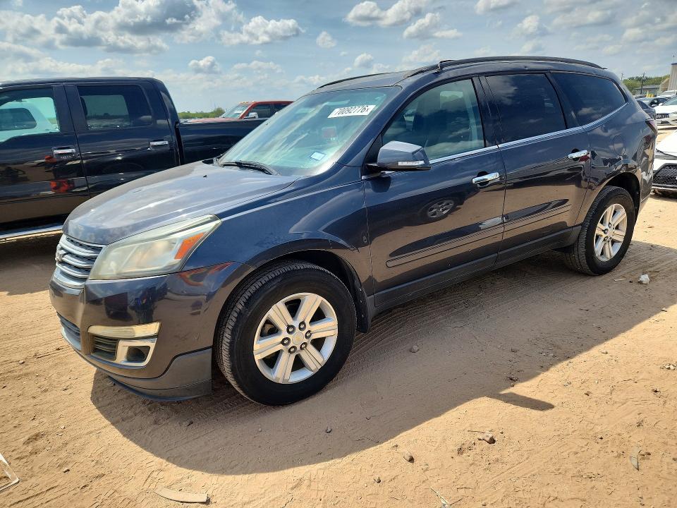 70092776 :رقم المزاد ، 1GNKRJKD4DJ226196 vin ، 2013 Chevrolet Traverse مزاد بيع