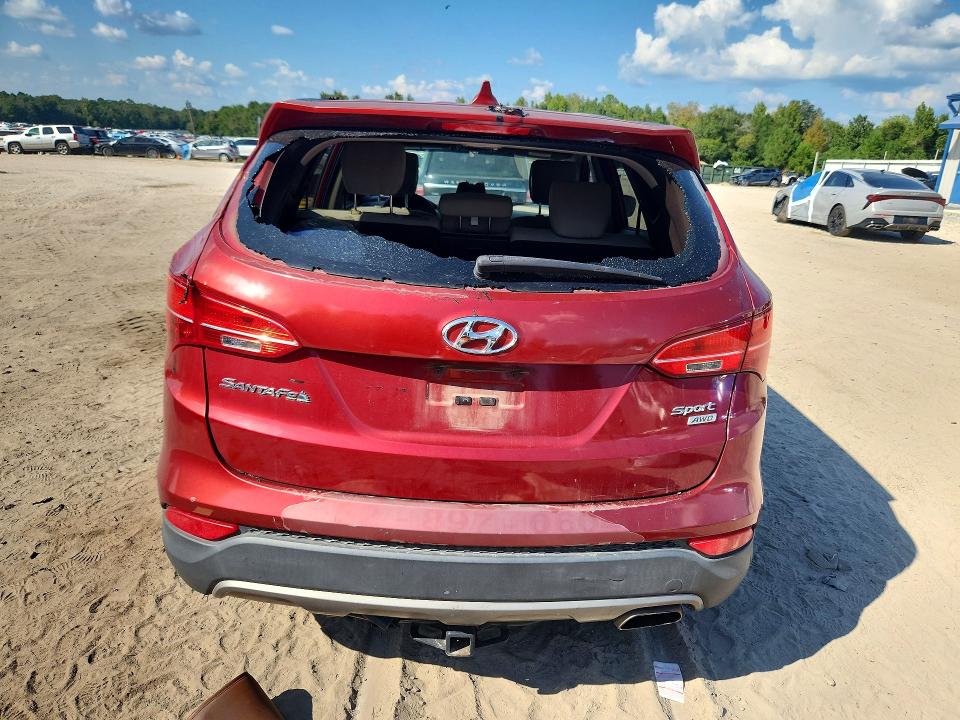 2013 Hyundai Santa Fe Sport მანქანა იყიდება აუქციონზე, vin: 5XYZTDLB0DG058595, აუქციონის ნომერი: 69905096