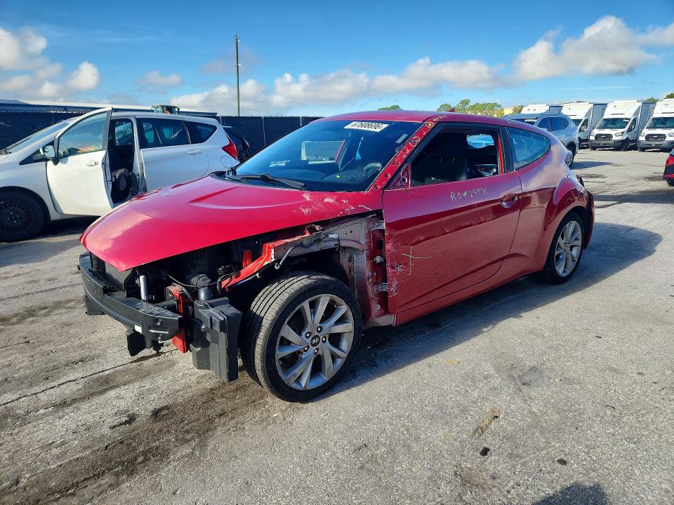 Auction sale of the 2016 Hyundai Veloster, vin: KMHTC6AD2GU292452, lot number: 67608696