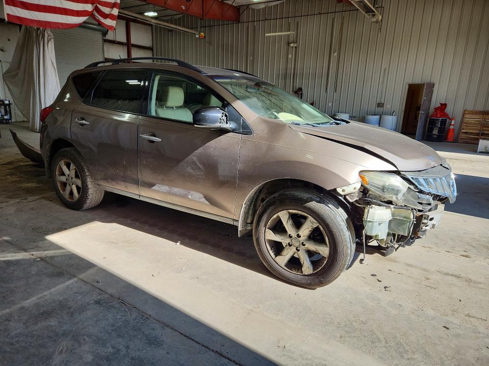 2009 Nissan Murano მანქანა იყიდება აუქციონზე, vin: JN8AZ18W09W208371, აუქციონის ნომერი: 70663766