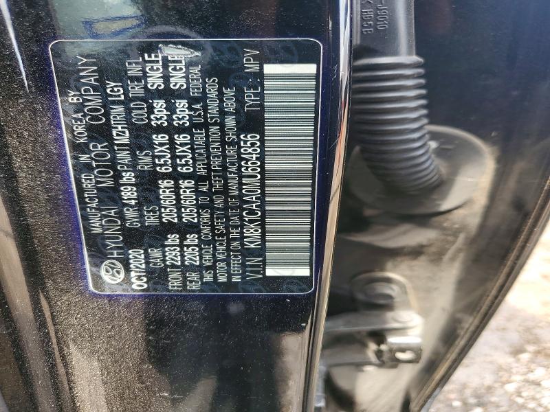 Продаж на аукціоні авто 2021 Hyundai Kona, vin: KM8K1CAA0MU664856, номер лоту: 68050016