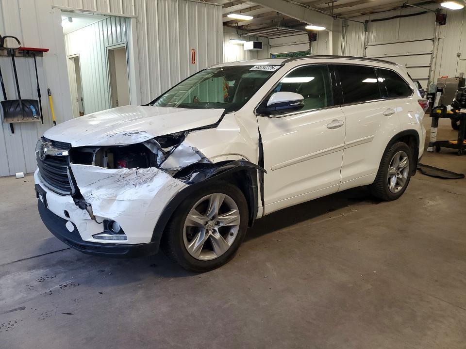 Auction sale of the 2015 Toyota Highlander, vin: 5TDDKRFH2FS099228, lot number: 69534726