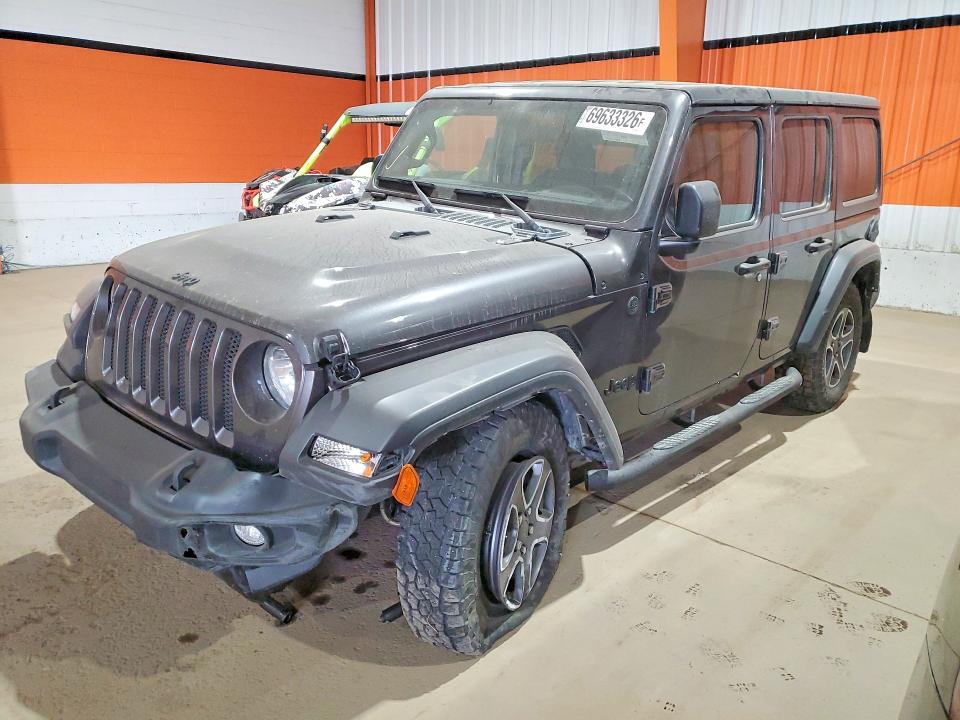 Продаж на аукціоні авто 2022 Jeep Wrangler Unlimited, vin: 1C4HJXDG2NW180862, номер лоту: 69633326