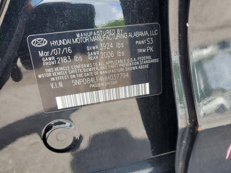 Aukcja sprzedaży 2017 Hyundai Elantra, vin: 5NPD84LF4HH037794, numer aukcji: 67868866