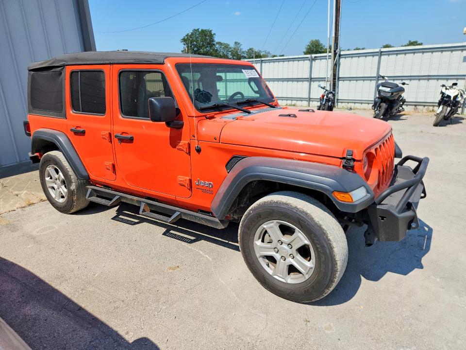 Продажа на аукционе авто 2019 Jeep Wrangler Unlimited, vin: 1C4HJXDNXKW549445, номер лота: 63502686