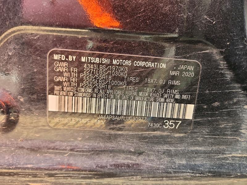 Aukcja sprzedaży 2020 Mitsubishi Outlander Sport, vin: JA4AP3AU7LU030977, numer aukcji: 68006786