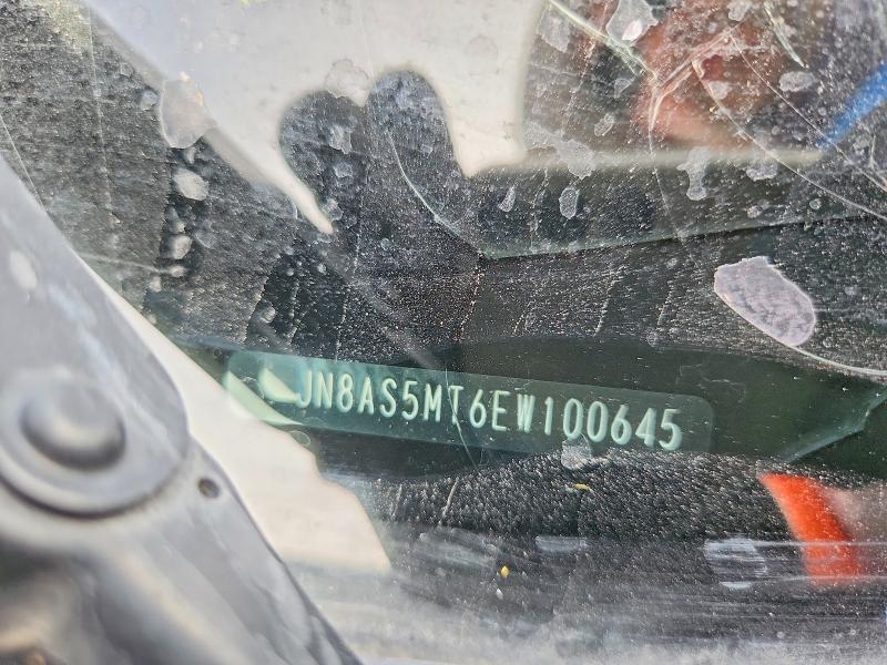 2014 Nissan Rogue Select მანქანა იყიდება აუქციონზე, vin: JN8AS5MT6EW100645, აუქციონის ნომერი: 70370086