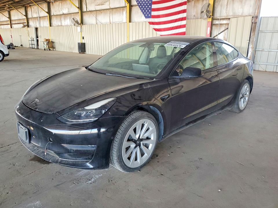2022 Tesla Model 3 მანქანა იყიდება აუქციონზე, vin: 5YJ3E1EA3NF189872, აუქციონის ნომერი: 69930526