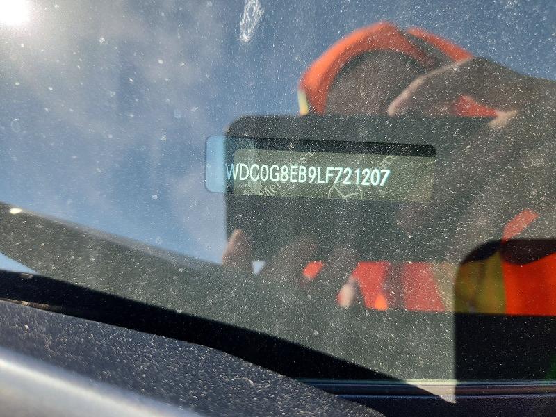 67666196 :رقم المزاد ، WDC0G8EB9LF721207 vin ، 2020 Mercedes-benz Glc مزاد بيع
