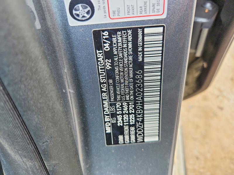 Продажа на аукционе авто 2017 Mercedes-benz E, vin: WDDZF4KB9HA023686, номер лота: 69347196