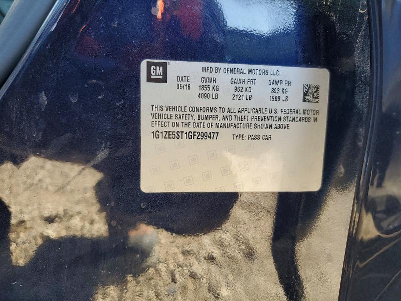 Aukcja sprzedaży 2016 Chevrolet Malibu, vin: 1G1ZE5ST1GF299477, numer aukcji: 67884306