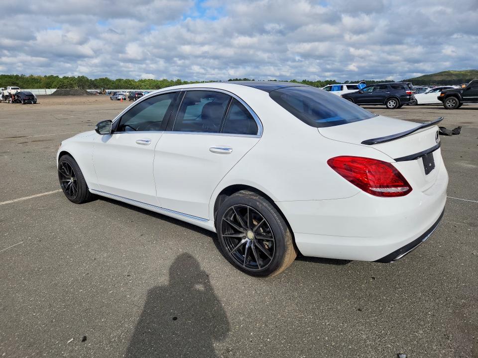 2015 Mercedes-benz C მანქანა იყიდება აუქციონზე, vin: 55SWF4KB2FU096043, აუქციონის ნომერი: 69800116