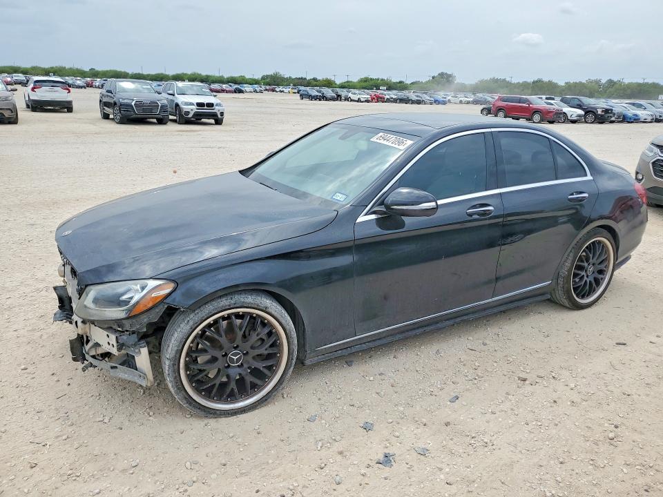 Auction sale of the 2015 Mercedes-benz C, vin: 55SWF4JB5FU088715, lot number: 69447096