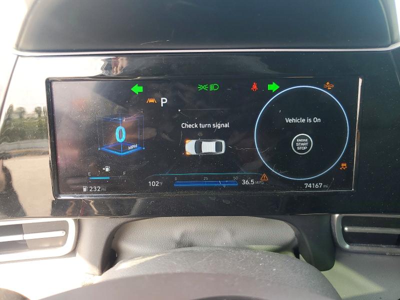 67662066 :رقم المزاد ، KMHLS4AG8NU369677 vin ، 2022 Hyundai Elantra مزاد بيع