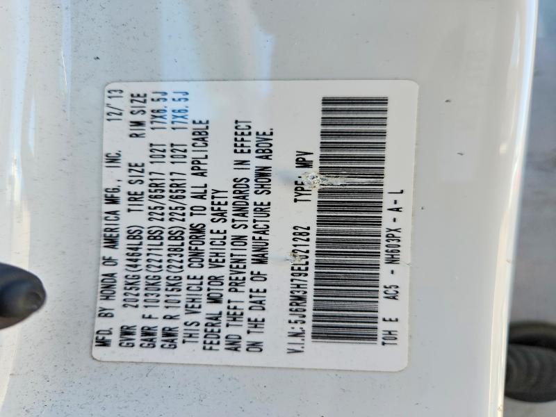 Aukcja sprzedaży 2014 Honda Cr-v, vin: 5J6RM3H79EL021282, numer aukcji: 70352576