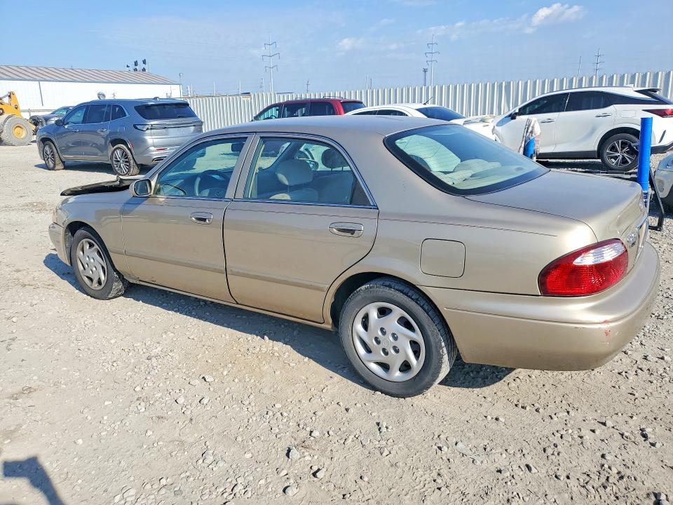 2001 Mazda 626 მანქანა იყიდება აუქციონზე, vin: 1YVGF22C115221962, აუქციონის ნომერი: 67484326