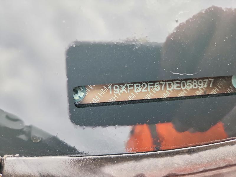 Продажа на аукционе авто 2013 Honda Civic, vin: 19XFB2F57DE058977, номер лота: 70675476