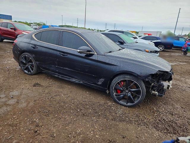 2022 Genesis G70 მანქანა იყიდება აუქციონზე, vin: KMTG54TE2NU100956, აუქციონის ნომერი: 69610456