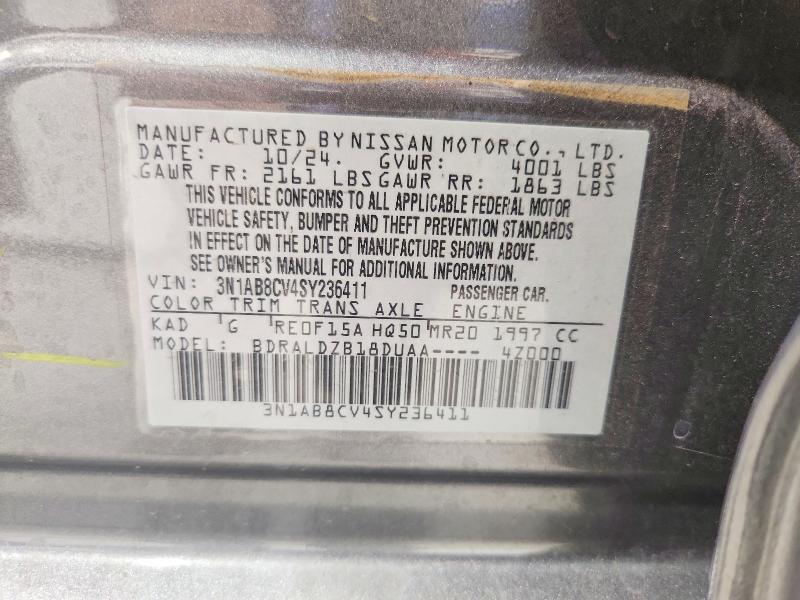 Продаж на аукціоні авто 2025 Nissan Sentra, vin: 3N1AB8CV4SY236411, номер лоту: 69335296