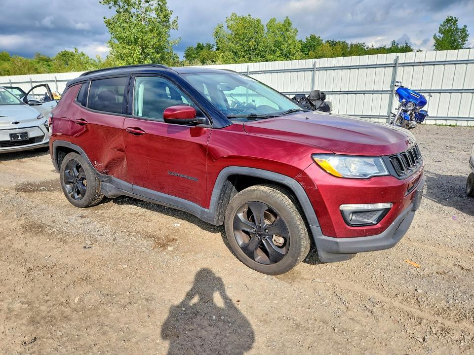 2021 Jeep Compass მანქანა იყიდება აუქციონზე, vin: 3C4NJDBB4MT547547, აუქციონის ნომერი: 67161216