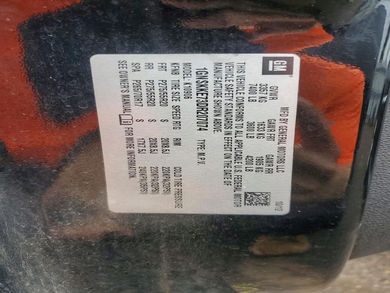 Продажа на аукционе авто 2013 Chevrolet Suburban, vin: 1GNSKKE73DR207074, номер лота: 71032796