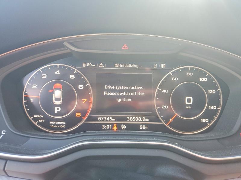 67700346 :رقم المزاد ، WAUENCF59JA123719 vin ، 2018 Audi A5 مزاد بيع