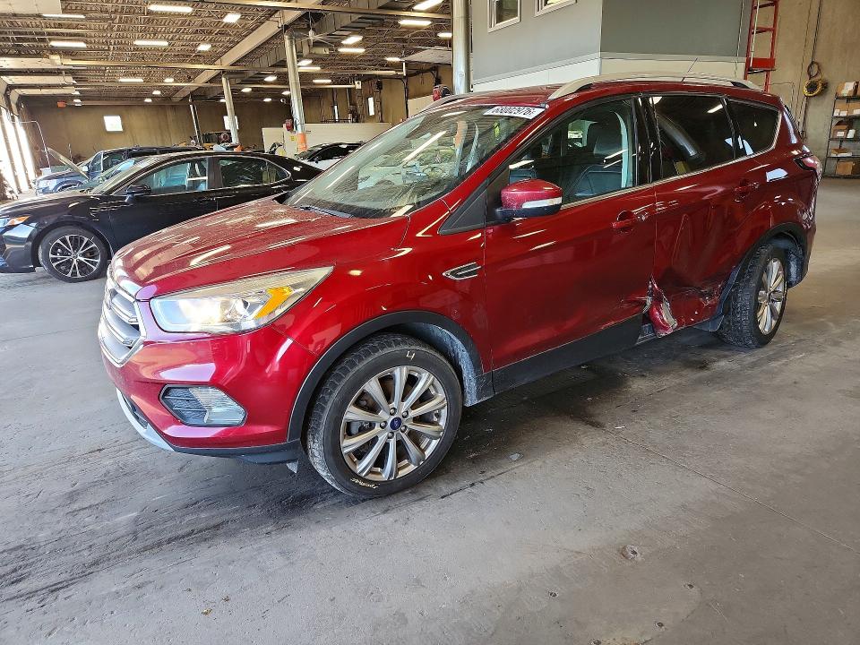 2017 Ford Escape მანქანა იყიდება აუქციონზე, vin: 1FMCU9J9XHUD52814, აუქციონის ნომერი: 68002976