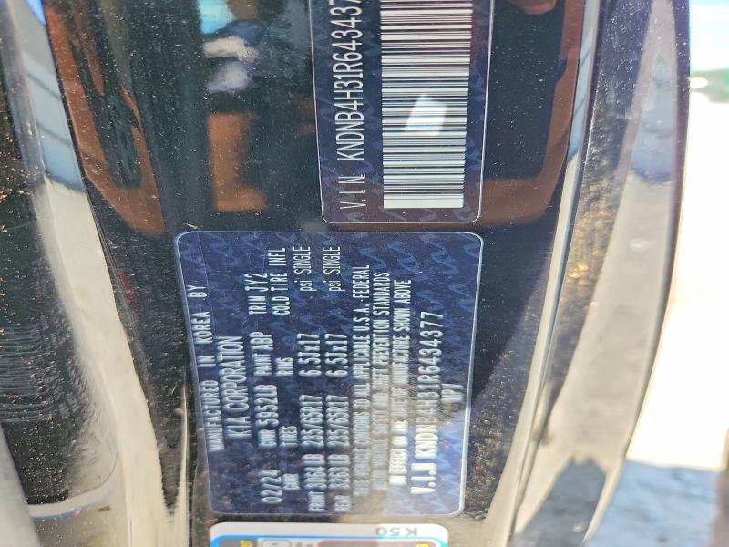 Aukcja sprzedaży 2024 Kia Carnival, vin: KNDNB4H31R6434377, numer aukcji: 68191086