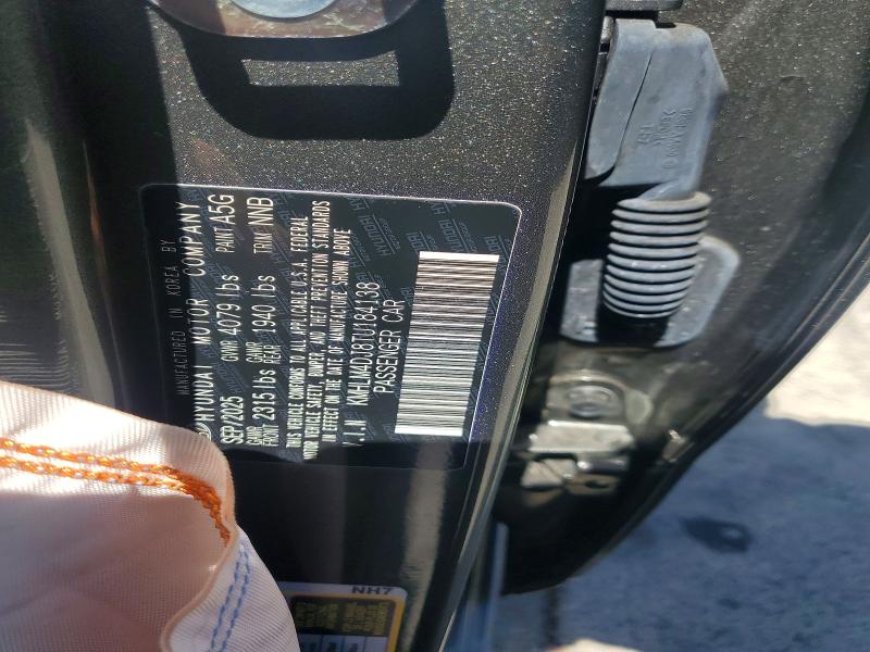 69329506 :رقم المزاد ، KMHLM4DJ8TU184138 vin ، 2026 Hyundai Elantra Hybrid مزاد بيع