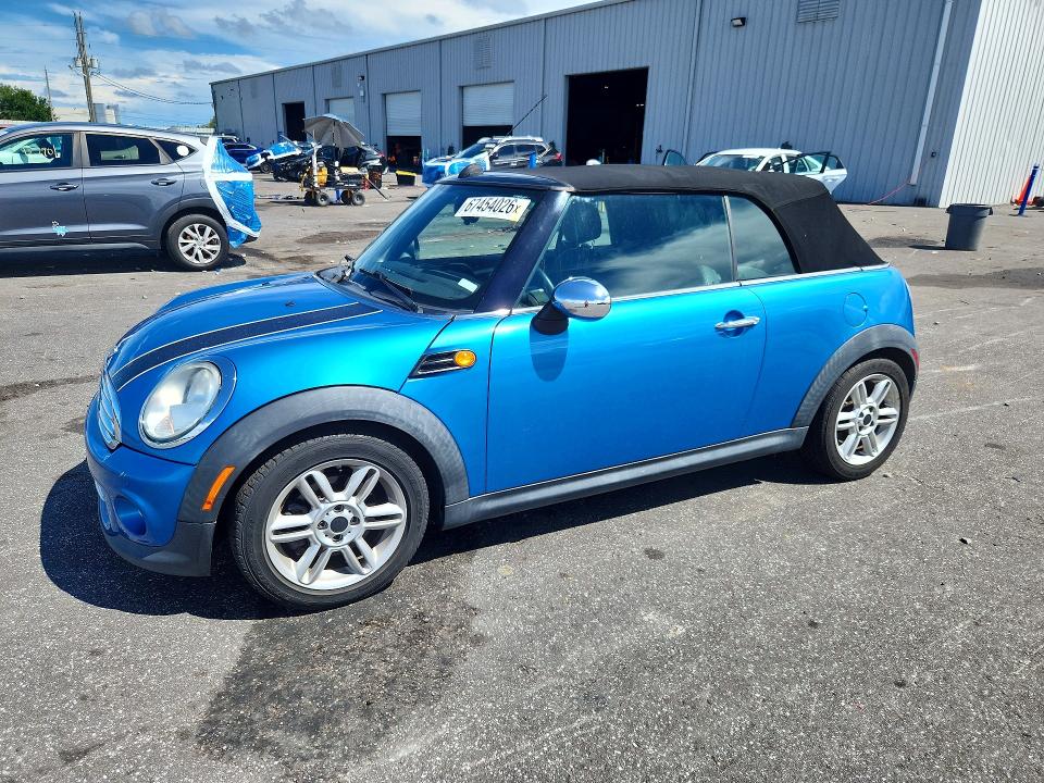 Продажа на аукционе авто 2012 Mini Cooper, vin: WMWZN3C54CT133927, номер лота: 67454026