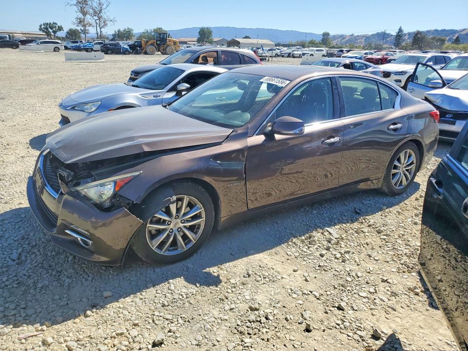 Продаж на аукціоні авто 2014 Infiniti Q50 Hybrid, vin: JN1AV7AP7EM691542, номер лоту: 68661556