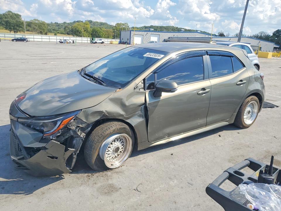 68433826 :رقم المزاد ، JTNK4RBE5K3045202         vin ، 2019 Toyota Corolla Hatchback مزاد بيع