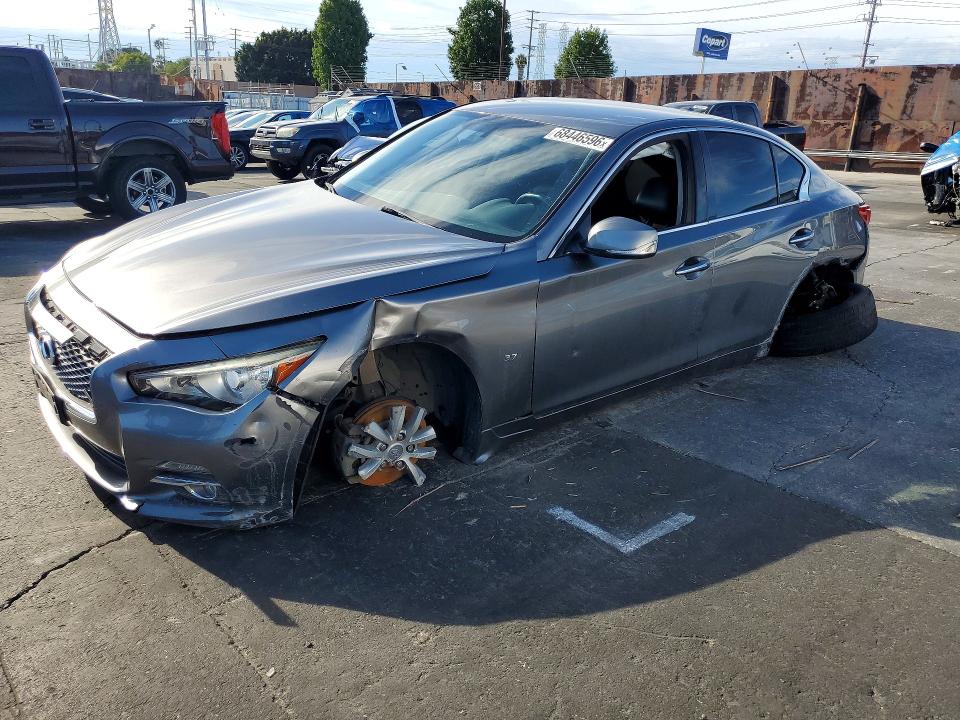 2015 Infiniti Q50 მანქანა იყიდება აუქციონზე, vin: JN1BV7AP4FM347723, აუქციონის ნომერი: 68446596