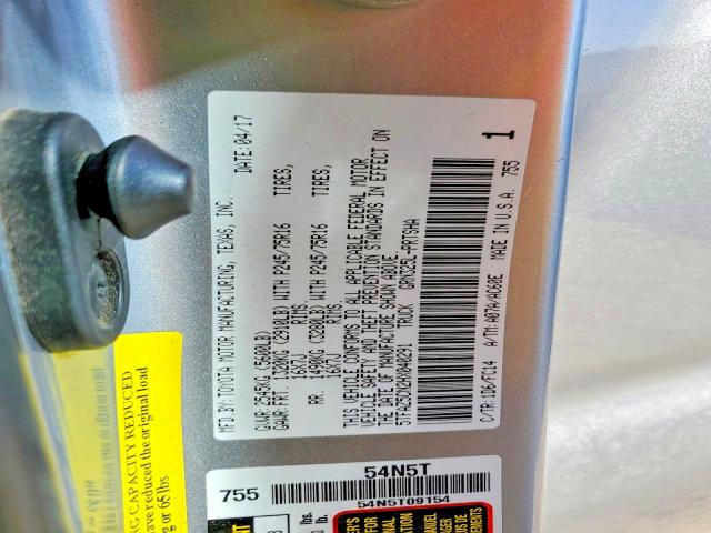 68574806 :رقم المزاد ، 5TFAZ5CN2HX040291 vin ، 2017 Toyota Tacoma مزاد بيع