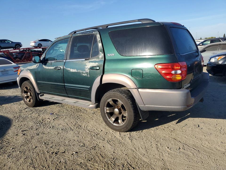 2002 Toyota Sequoia მანქანა იყიდება აუქციონზე, vin: 5TDZT34A12S132638, აუქციონის ნომერი: 70224226