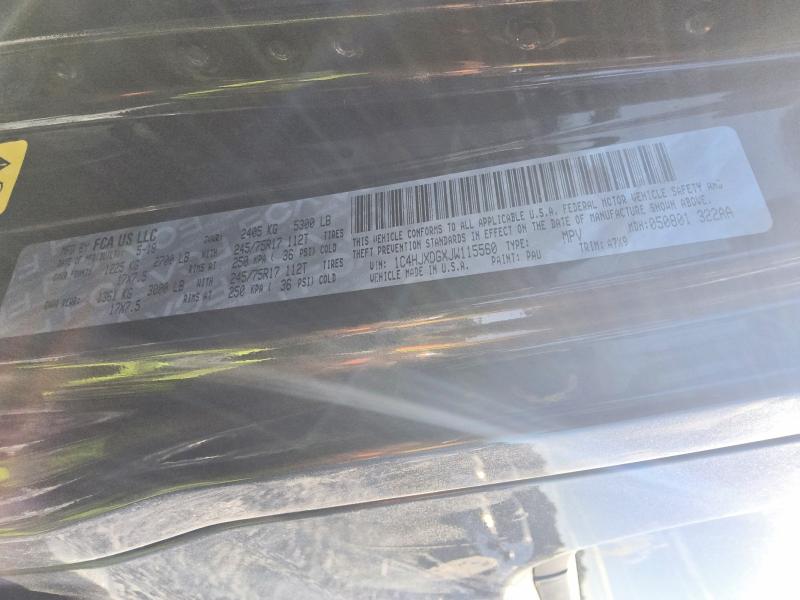 Aukcja sprzedaży 2018 Jeep Wrangler Unlimited, vin: 1C4HJXDGXJW115560, numer aukcji: 66963786