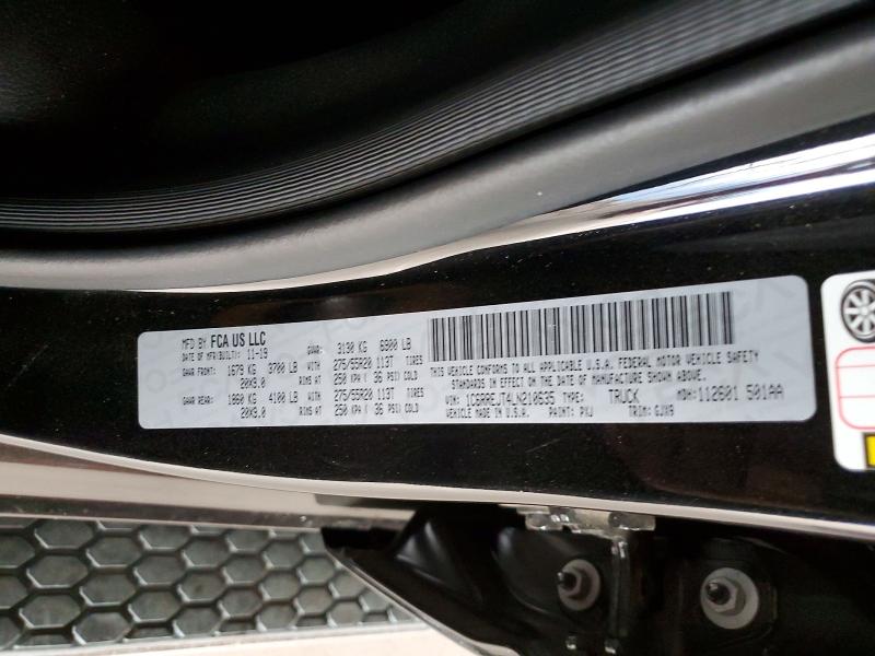 Продаж на аукціоні авто 2020 Ram 1500, vin: 1C6RREJT4LN210635, номер лоту: 69251926