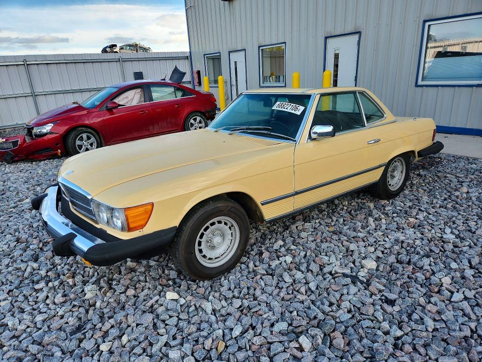 1980 Mercedes-benz 450 Sl მანქანა იყიდება აუქციონზე, vin: WDB10704412065089, აუქციონის ნომერი: 68822106