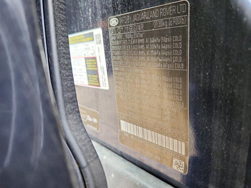 Aukcja sprzedaży 2019 Land Rover Discovery, vin: SALRT2RV4KA095001, numer aukcji: 69602796