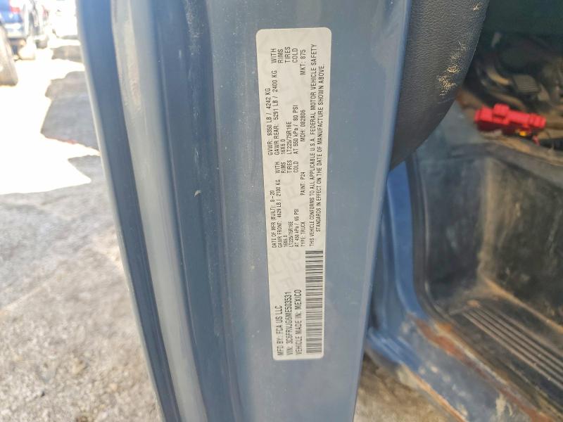 Продажа на аукционе авто 2021 Ram Promaster 3500, vin: 3C6FRVJG6ME503531, номер лота: 67603196