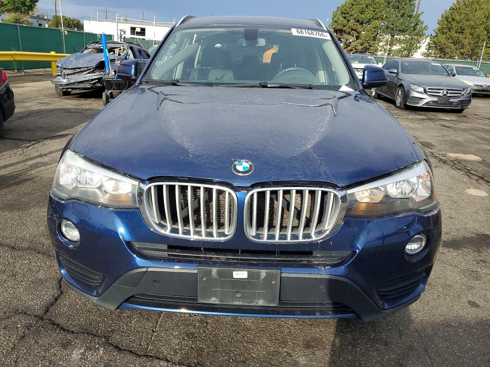 2017 Bmw X3 მანქანა იყიდება აუქციონზე, vin: 5UXWX9C51H0T03073, აუქციონის ნომერი: 68168766