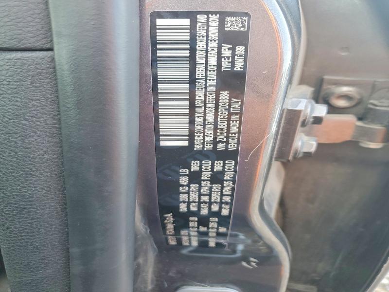 Продаж на аукціоні авто 2016 Jeep Renegade, vin: ZACCJBDT5GPD39884, номер лоту: 68241496