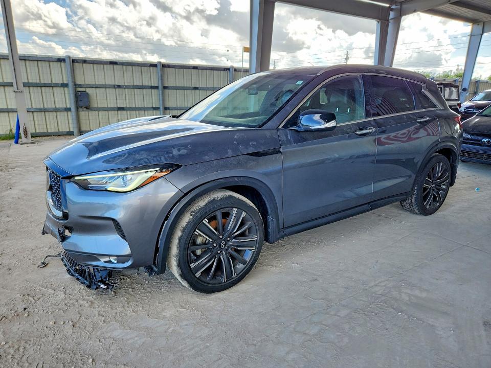 70780586 :رقم المزاد ، 3PCAJ5BA8NF109707 vin ، 2022 Infiniti Qx50 مزاد بيع