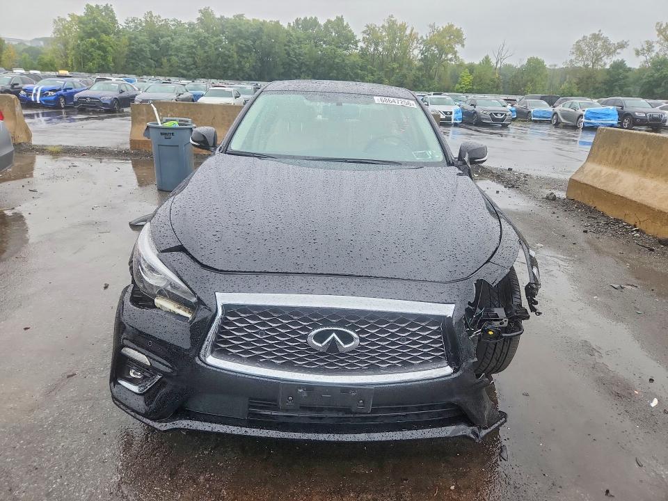 2018 Infiniti Q50 მანქანა იყიდება აუქციონზე, vin: JN1EV7AR3JM611909, აუქციონის ნომერი: 68647256
