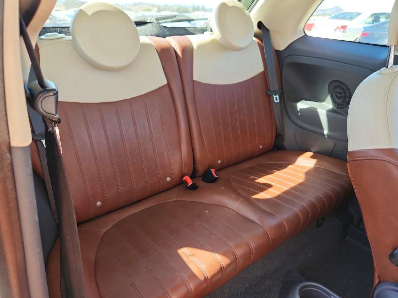 2013 Fiat 500 მანქანა იყიდება აუქციონზე, vin: 3C3CFFCR1DT639297, აუქციონის ნომერი: 71302146