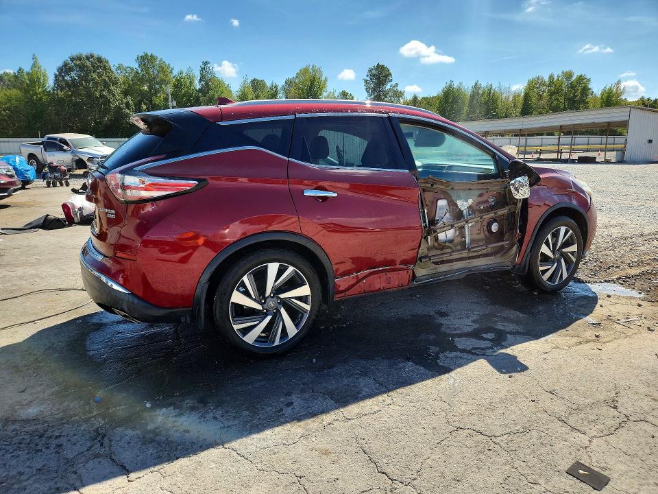 70494946 :رقم المزاد ، 5N1AZ2MH3HN109178 vin ، 2017 Nissan Murano مزاد بيع
