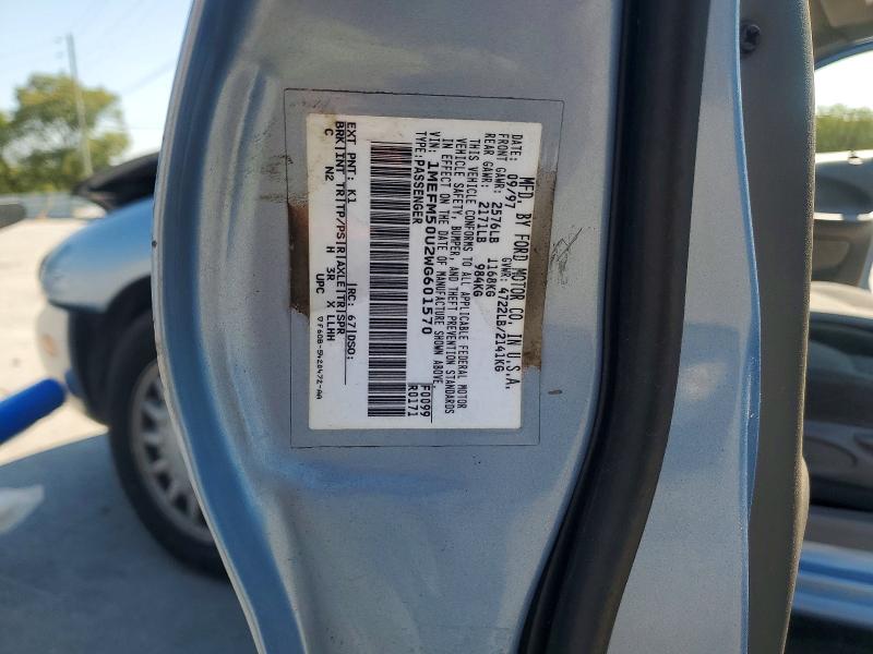 67286476 :رقم المزاد ، 1MEFM50U2WG601570 vin ، 1998 Mercury Sable مزاد بيع