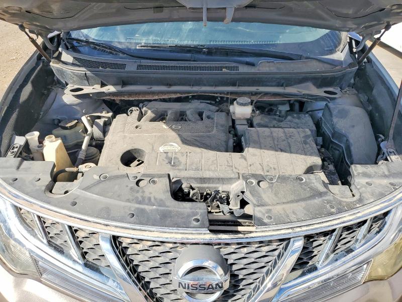 2012 Nissan Murano მანქანა იყიდება აუქციონზე, vin: JN8AZ1MU3CW104520, აუქციონის ნომერი: 70457466
