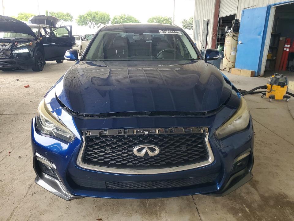 69723546 :رقم المزاد ، JN1EV7AR7JM433048 vin ، 2018 Infiniti Q50 مزاد بيع